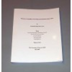 Dissertations & Theses - Soft Cover Perfect Bound