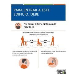 COVID-19 - SCCPH - To Enter This Building You Must